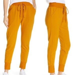 FP MOVEMENT L Sunny Skinny Sweatpants in Orange-y Rust Color